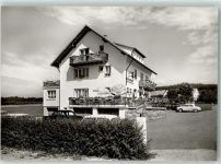 78199 W7715 Unterbränd Foto AK Cafe Pension Seeblick Auto Oldtimer