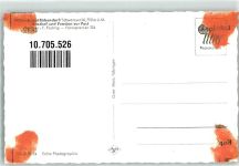 79777 W7899 Birkendorf , Schwarzw Gebrauchsspuren Pension Gasthaus zur Post Foto AK