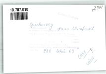26474 W2941 Spiekeroog FOTO KEINE AK Gasthaus Pension Winfried Ort handschriftlich