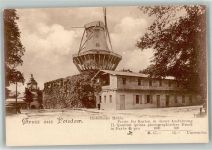 W1000 Berlin Mitte C.H. Oscar Lange Berlin Postkarten Prospekte Mühle in Potsdam AK - Geschichte