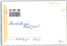 87719 W8948 Mindelheim FOTO KEINE AK Hotel Post Ort handschriftlich