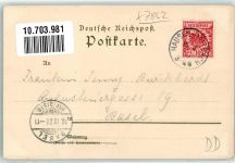79688 W7862 Hausen im Wiesental 1900 Lithographie sign. Mutter, K. Hebelhaus