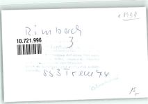 93485 W8491 Rimbach , Oberpf FOTO KEINE AK Hotel Kolmer Hof Ort handschriftlich