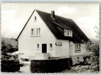 57334 W5928 Hesselbach , Kr Wittgenstein Foto AK Pension Dietrich