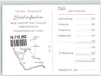 56355 W5428 Nastätten KEINE AK Hotel Seidenfaden Schwimmbad Minigolf Informationskarte
