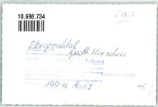79215 W7807 Oberprechtal FOTO KEINE AK Gasthaus Hirschen Ort handschriftlich