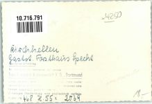 46236 W4250 Kirchhellen FOTO KEINE AK Gasthaus forsthaus specht Ort handschriftlich