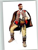 Nr. 10 von Vladimir Kirin (Lika) Trachten Kroatien Künstlerkarte