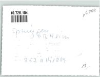 65321 W6209 Springen , Untertaunus FOTO KEINE AK DHB-Heim Kantinenküche