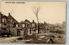 Brest Brest-Litowsk Foto AK Feldpost WK I Nr. 191 Trümmerort