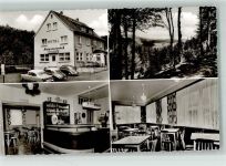 34513 W3544 Sachsenhausen , Waldeck - Hotel Gasthaus Cafe Margaretenhof VW Käfer DKW Opel