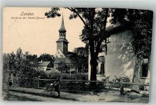 25774 W2247 Lunden , Holst 1909 Gebrauchsspuren An der Wester Straße