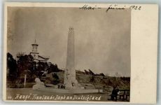 Hanko Hangö 1922 Foto AK Kriegerdenkmal Dank an Deutschland