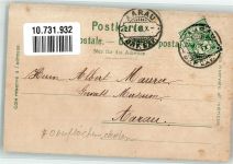 Aarau Rübililänder Kartenspiel Verlag Künzli-Tobler 1600 sign. H. Schmidt Oberflächenschaden Frucht, Gemüse vermenschlicht 1905 Gebrauchsspuren