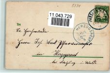 94032 W8390 Hals , Niederbay 1900 - Ortsansicht
