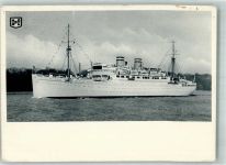 Hamburg-Amerika Linie Dampfer Milwaukee 1937 Gebrauchsspuren