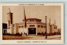 Pavillon du Luxembourg 1930 offiz. AK Ausstellung