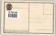 Ernst Moriz Arndt Scherenschnitt Verlag Verein Südmark Karte Nr. 64 Deutschtum Lithographie / Künstlerkarte