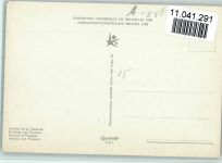 Exposition 1958 - Pavillon Thailand AK Ausstellung
