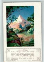 Orizaba Pico de Orizaba Citlaltépetl Vulkan Künstlerkarte