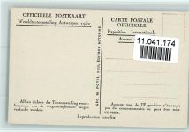Vue sur le Pavillon des Pays-Bas 1930, offiz. AK Ausstellung