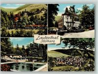 38685 W3394 Lautenthal - Ortsansicht Fußbad Ortsansicht HOtel