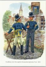 DBP I/6- Postillione Braunschweig 1850 - AK Post