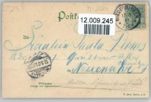 Telegramm 1901 AK Post