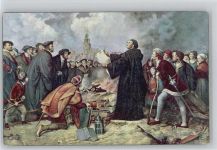Verlag Stengel Nr 29440 - Luther verbrennt die Bannbulle - Luther