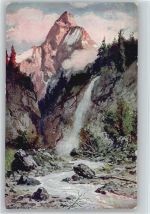 Serie Alpen Wasserfall Gebirgsbach Splitgerber, A. & F.