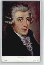 Jos. Haydn - sign Schindler - Ackermann Verlag Serie 160 AK Komponist Künstlerkarte