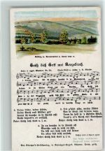 Mundart Nr. 24 Günthers Verlag Erzgebirge Liederkarte