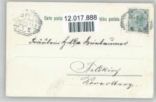 Serie VI - Rosegger "Liebesbrief" schreiben Döcker, E. Künstlerkarte