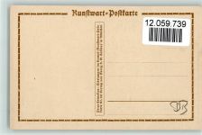 Nr. 94 Peter Cornelius - Nibelungen im Kampf Kunstwart Postkarte
