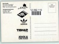 Original Autogramm - Ralf Wosik Borussia Düsseldorf Tischtennis