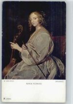 Gemälde von van Dyck - Cello spielen - Maria Ruthven Geiger
