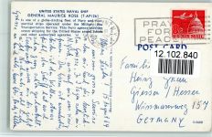 US Naval Ship - General Maurice Rose AK Kriegsschiff nach 1945 1964