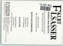 Kurt Elsasser Original Autogramm Schlagersänger
