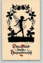 Spruch - Meissner & Buch Nr. 3285 AK Gute Erhaltung Sachse-Schubert, M.