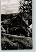 Wassermühle Foto ca 1970 AK Schwarzwaldmühle