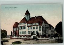 O7209 Rötha Amtsgericht 1910 AK Gericht Künstlerkarte