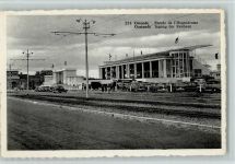 Ostende - Eingang zum Hippodrom ca 1955 AK Pferderennen