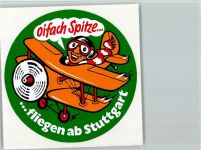Aufkleber - Fliegen ab Stuttgart Flugwesen