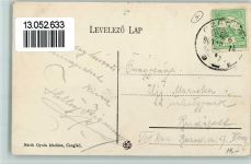 1909 - Arpad-ter - Kirche AK Good condition