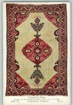 Serie VI Nr. 4 Meisterstücke orientalischer Knüpfkunst in Bildern AK Teppich