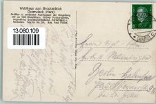 38835 O3606 Osterwieck - Waldhaus zum Brockenblick