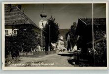 83224 W8217 Grassau , Chiemgau Foto AK Dorfstraße