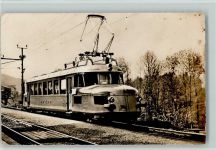 Elektr. Leichttriebwagen Der S.B.B. Lokomotive 1960 Foto AK