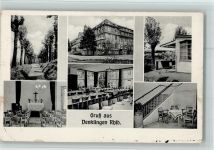 51580 W5226 Denklingen , Oberberg Kr 1960 - Innenansichten Kapelle Speisesaal Internat?