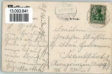 06333 O4271 Sylda 1906 Gebrauchsspuren Gruss aus - Schröders Gasthaus